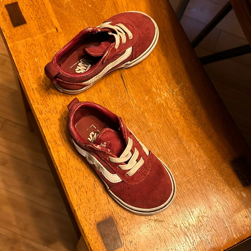 Baby Vans sneakers.